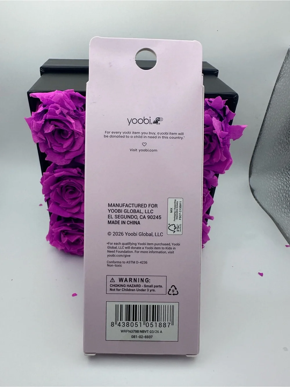 Love Shack Fancy , Yoobi Floral Ballpoint Pen Set - Pink, Lavender, Blue